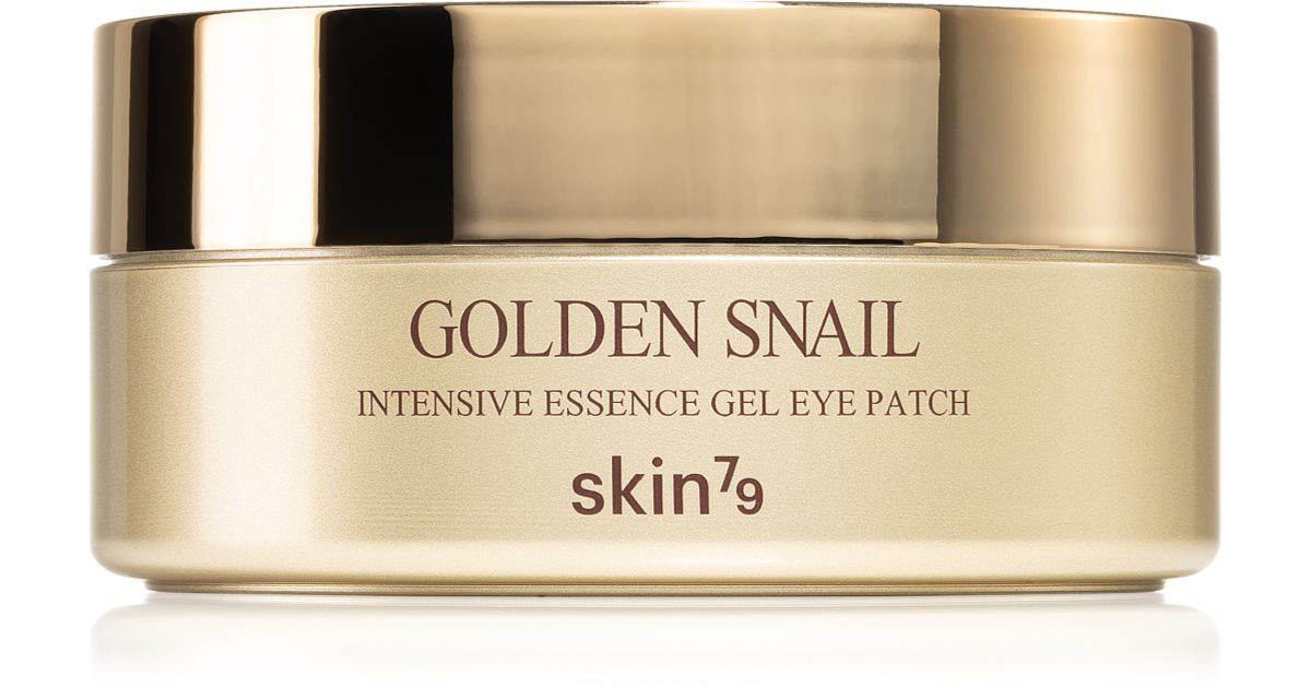 Skin79 Gylden revitaliserende hydrogelmaske med snegleekstrakt for øyekonturen 60 stykker