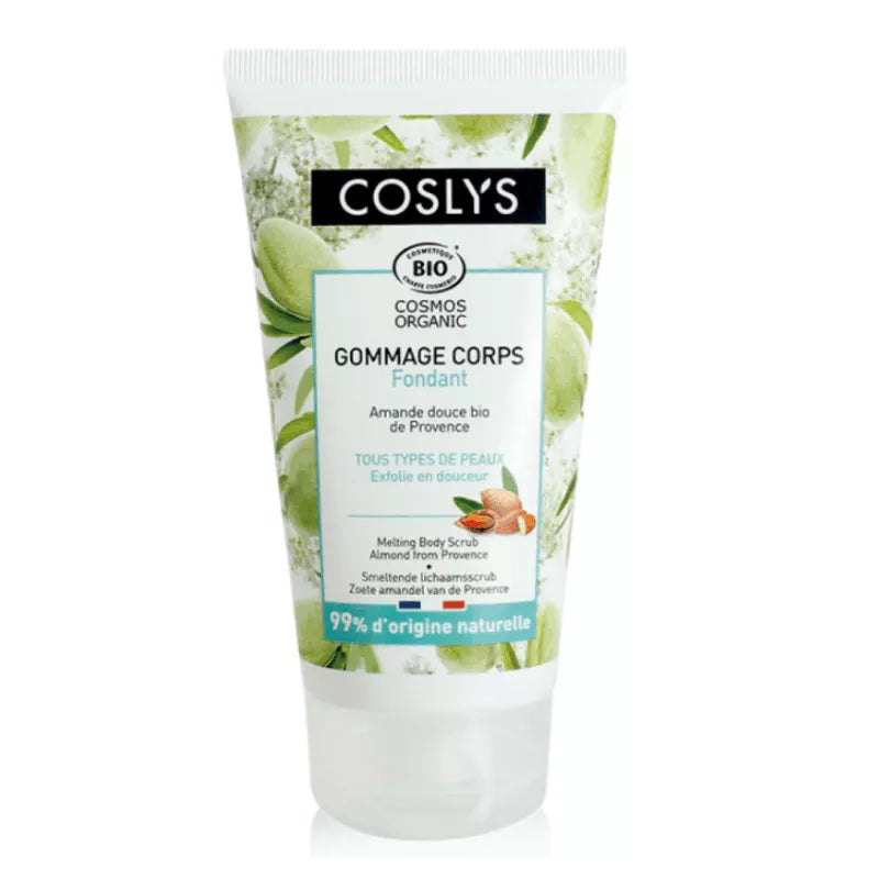 Coslys Gommage Corps Noir Amande Douce Bio 150 g