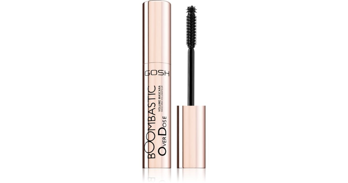 Gosh Boombastic Volumizing Mascara Ultra Black Color 001 Extreme Black 10 Ml