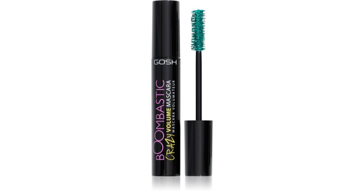Gosh Boombastic Volumizing Mascara Color 007 Crazy Green 13 Ml