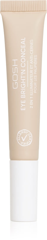 Gosh Bright'N Illuminating Concealer Împotriva cearcănelor Piele de reglare a culorii 12 Ml