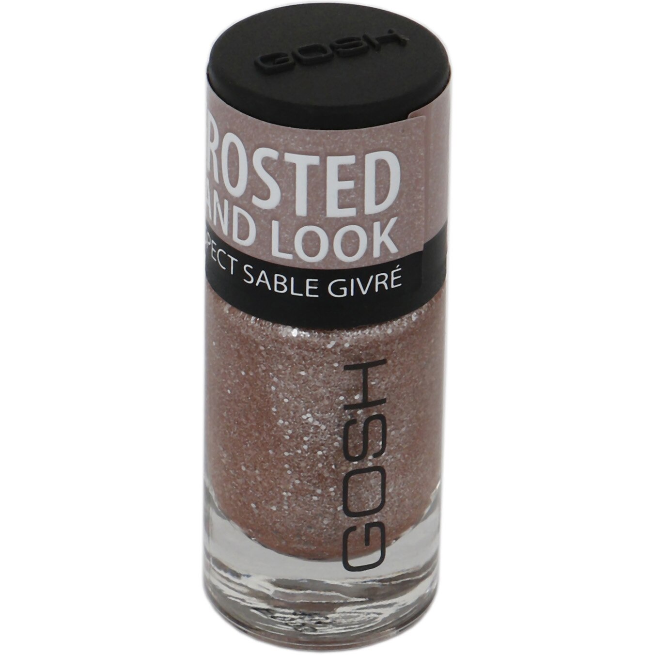 Lakier do paznokci Gosh Glittery Matt Finish 05 Frosted Rose 8 ml