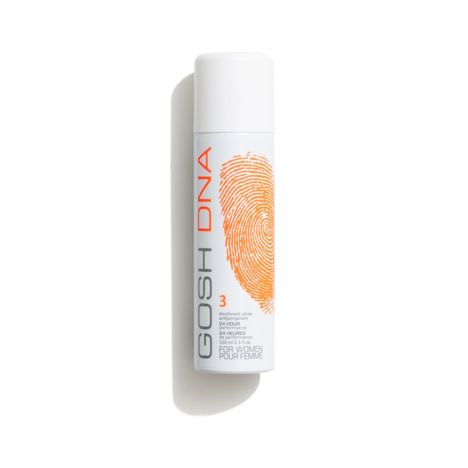 Gosh DNA 3 deodorant spray pentru femei 150 ml