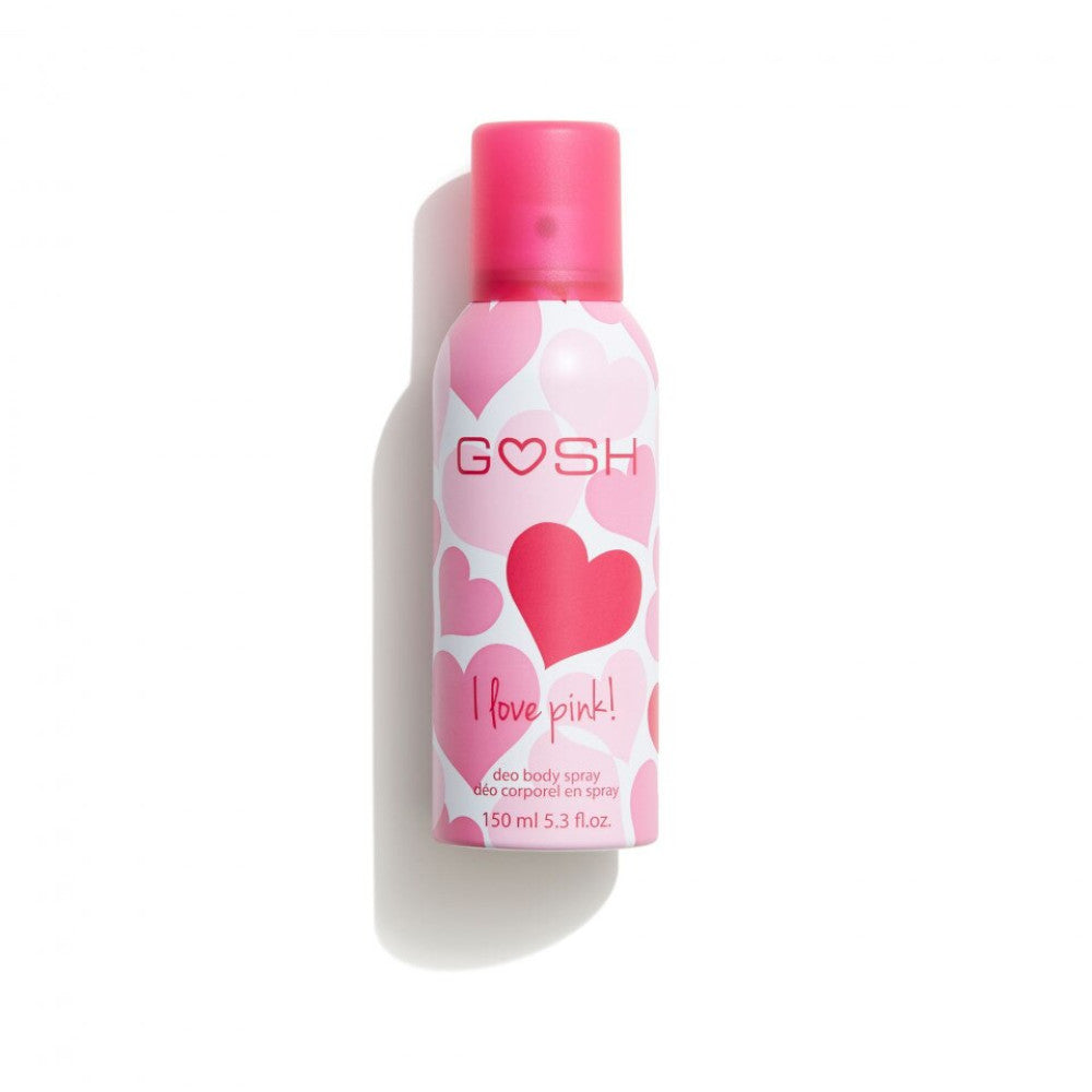 Gosh I Love Pink Deodorante Spray da Donna 150 ml
