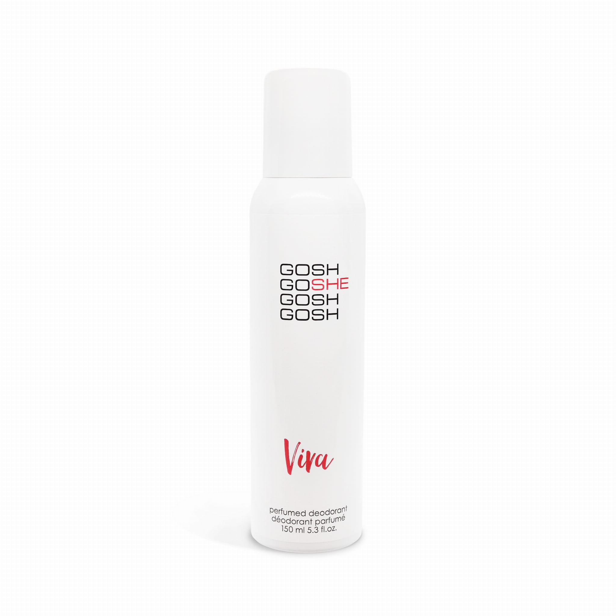 Gosh She Viva White Musk Spray Deodorant Antiperspirant for kvinner 150 ml