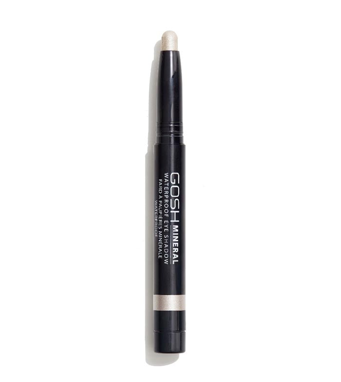 Gosh Sombra de ojos Mineral Waterproof 001-Blanco Perlado
