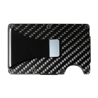 Fenzer™ Carbon Fiber Wallet with Clip, RFID-Blocking Card Holder