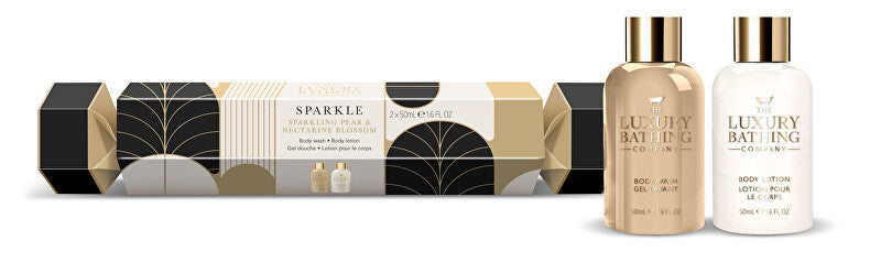 Grace cole Presentset för kroppsvård med päron och nektarinblomma, 2 delar