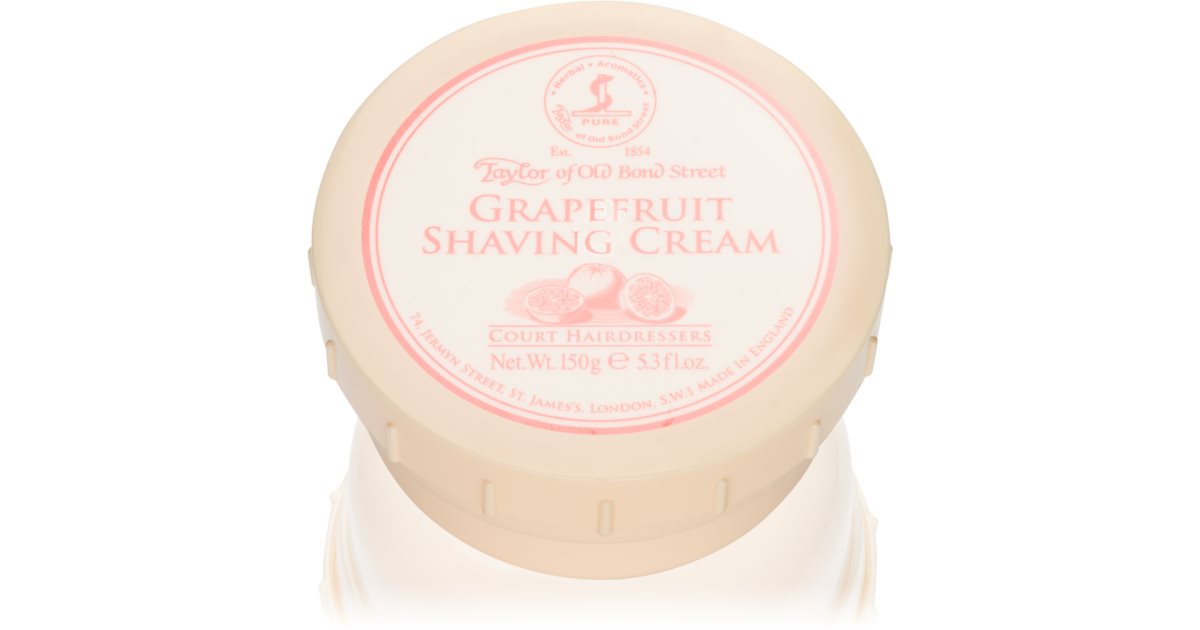 Taylor of Old Bond Street Grapefruit shaving cream 150 g