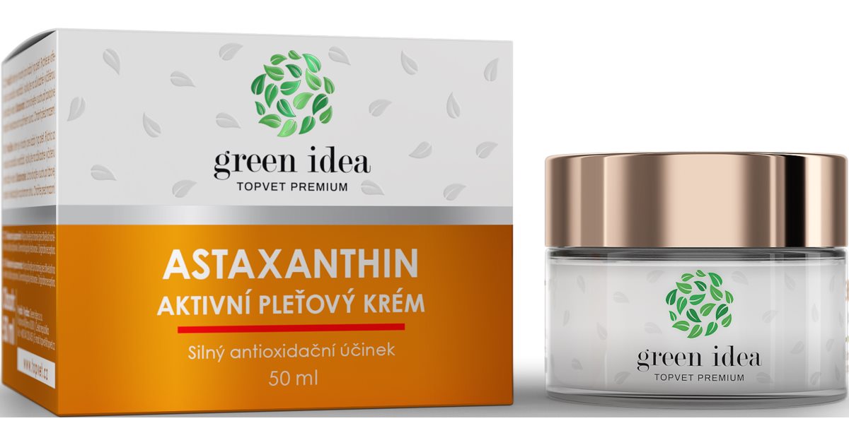 Green Idea Astaxanthin Cremă de față nutritivă pentru ten matur 50 ml