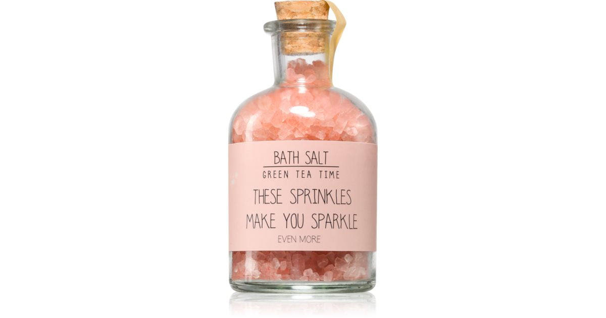 My Flame Green Tea Time These Sprinkles Make You Sparkle soothing bath salt 180 g