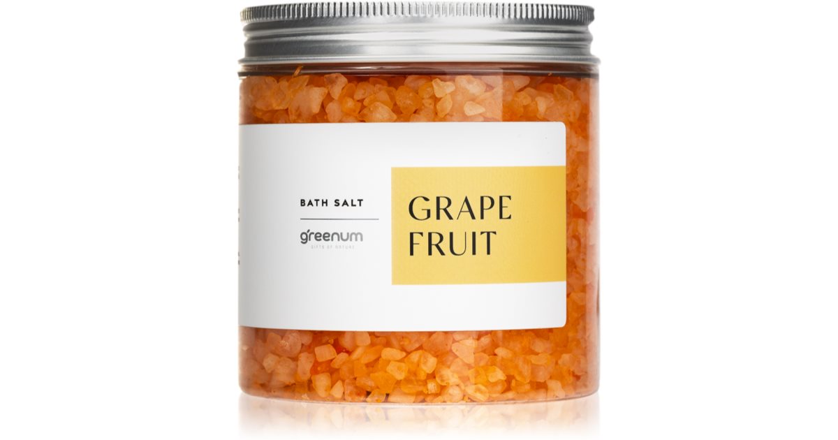 Greenum Grapefrukt badesalt 600 g