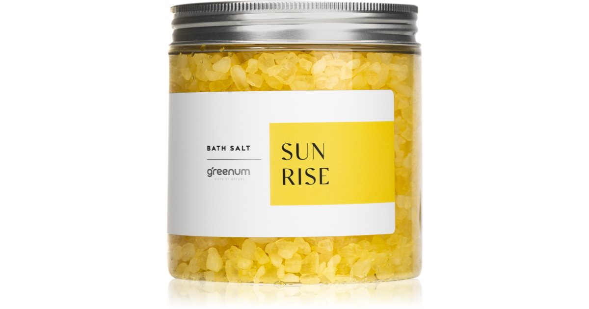Greenum Sunrise Bath Salt 600 G