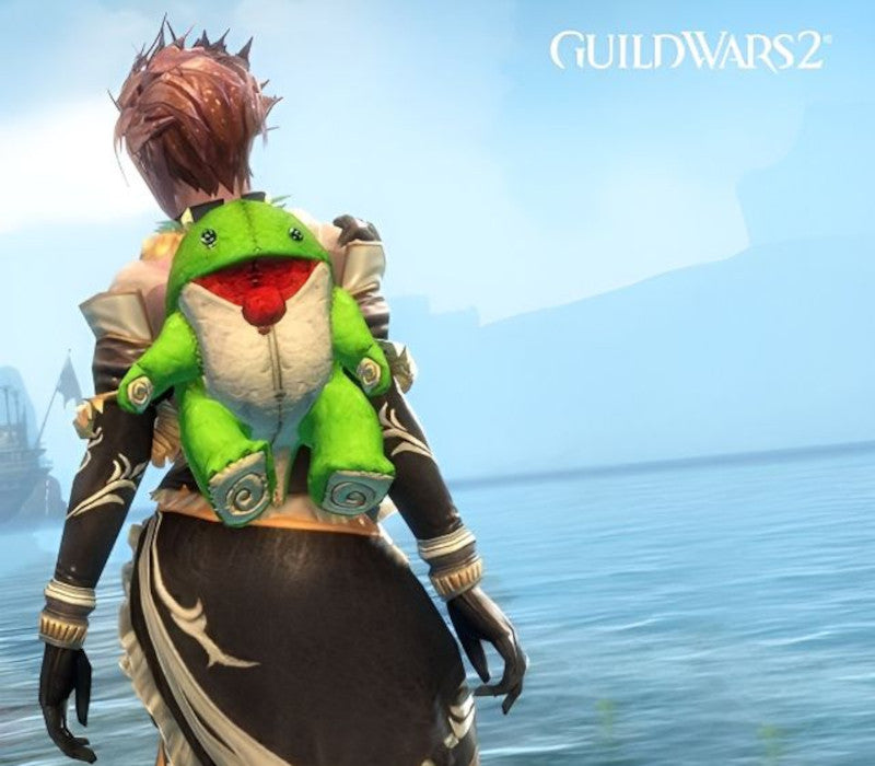 Guild Wars 2 - Green Plush Quaggan Backpack Cover DLC Arena.Net CD Key
