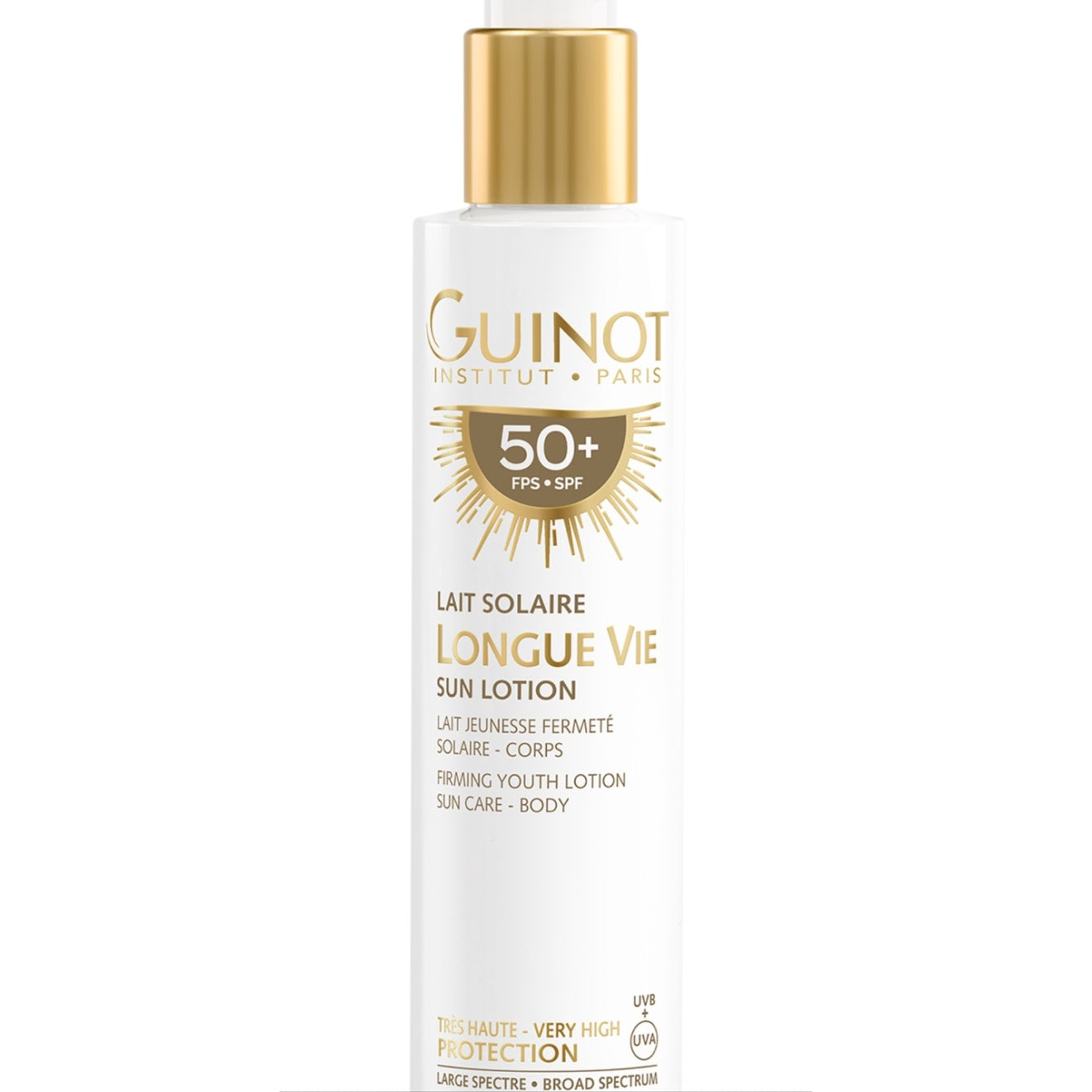 Guinot Longue Vie Lozione Solare Rassodante SPF 50+ 150 ml