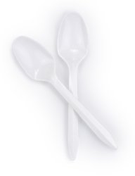 McKesson Plastic Spoon, 5.5" Medium Weight, 1000 Each - Case