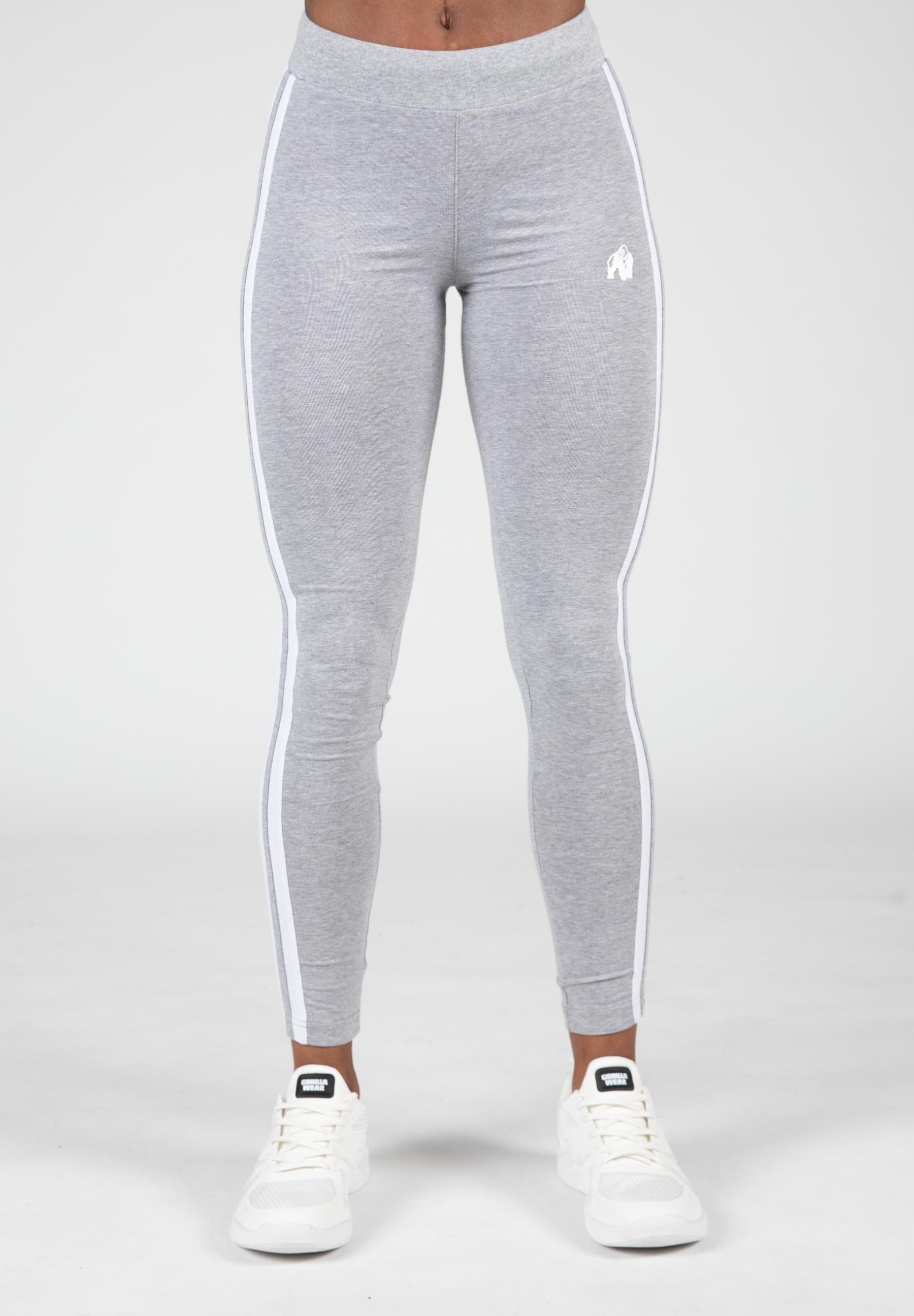 Hailey Leggings - Gray Melange - XS