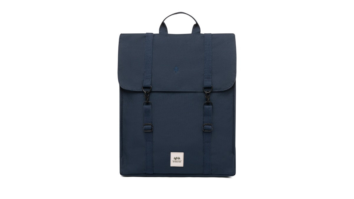 LEFRIK HANDY BACKPACK: For a 15'' laptop Navy