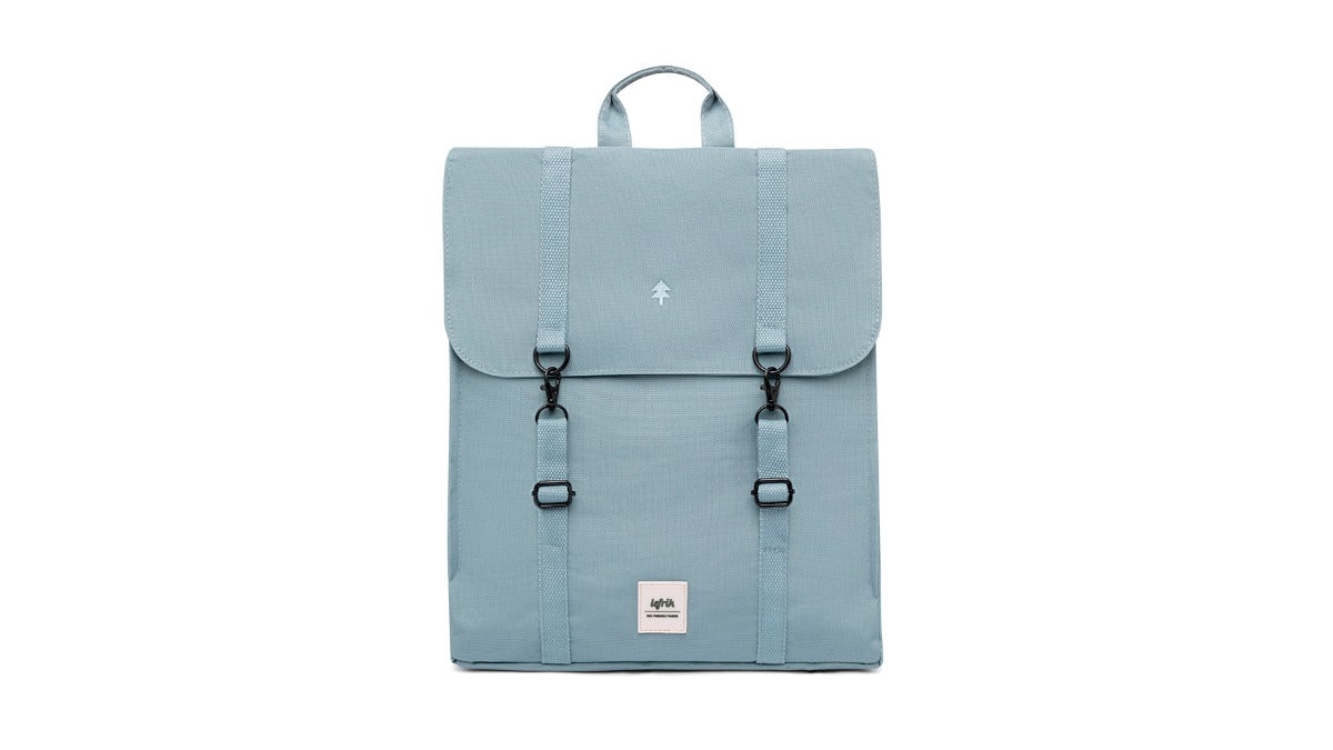 LEFRIK HANDY BACKPACK: For a 15'' laptop Stone Blue