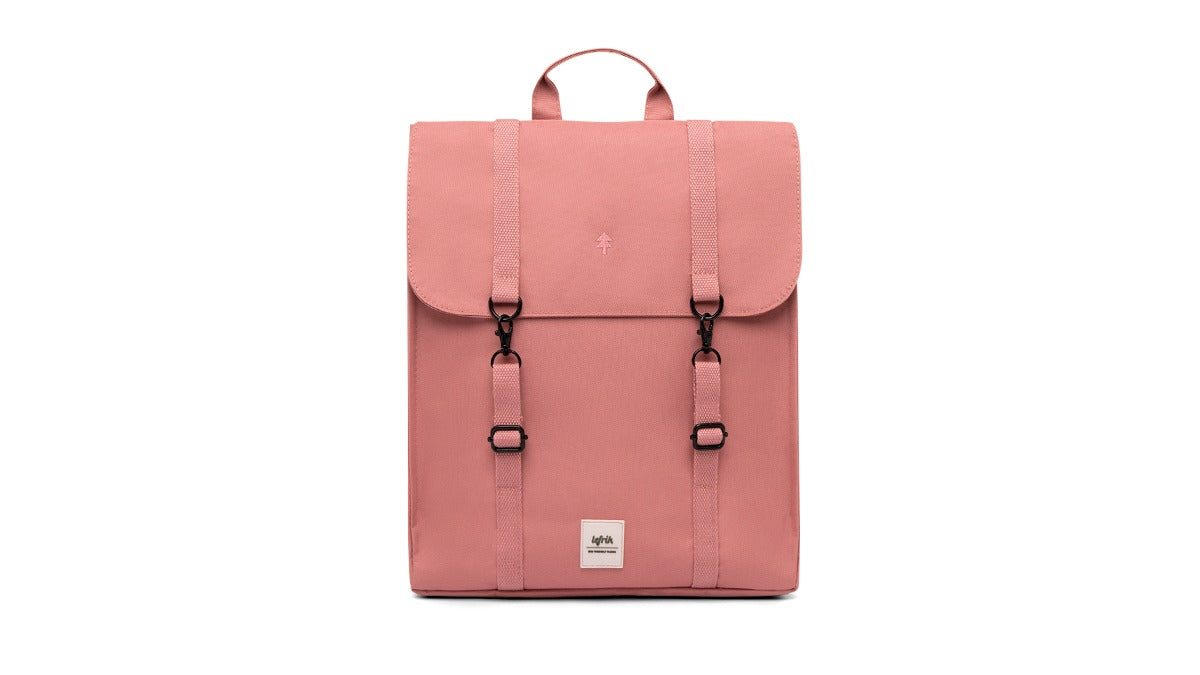 LEFRIK HANDY BACKPACK: For a 15'' laptop Dust pink