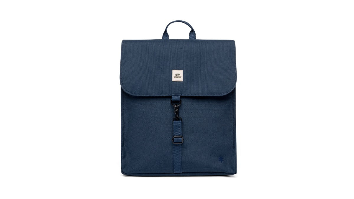 LEFRIK HANDY MINI BACKPACK: For 13.6'' laptop Navy