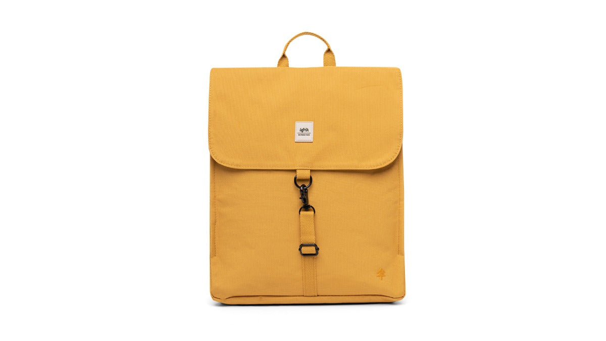 LEFRIK HANDY MINI BACKPACK: For 13.6'' laptop New Mustard