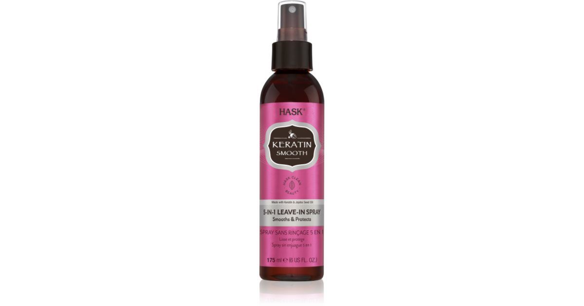 Hask Keratin Protein Spray fără clătire 5 în 1 175 ml