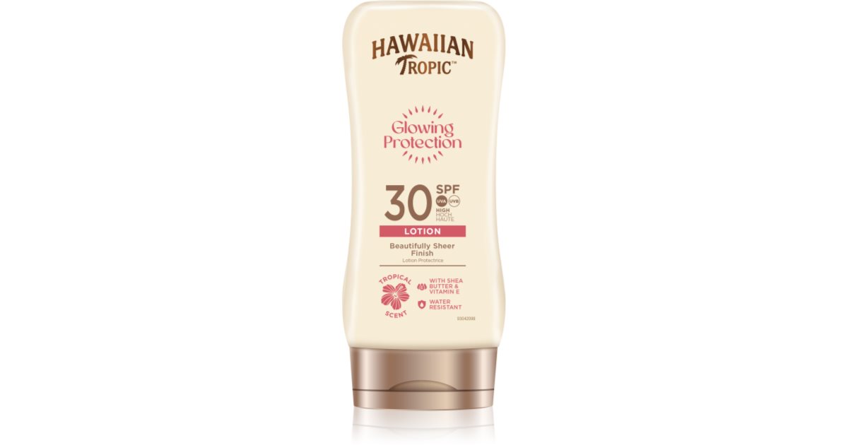 Hawaiian Tropic Satin Sun Protection Lotion Ultra Radiance Spf30 180 ml