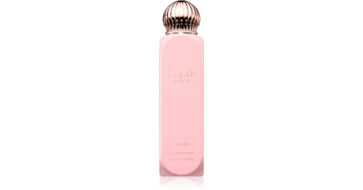Lattafa Haya body spray for women 150 ml