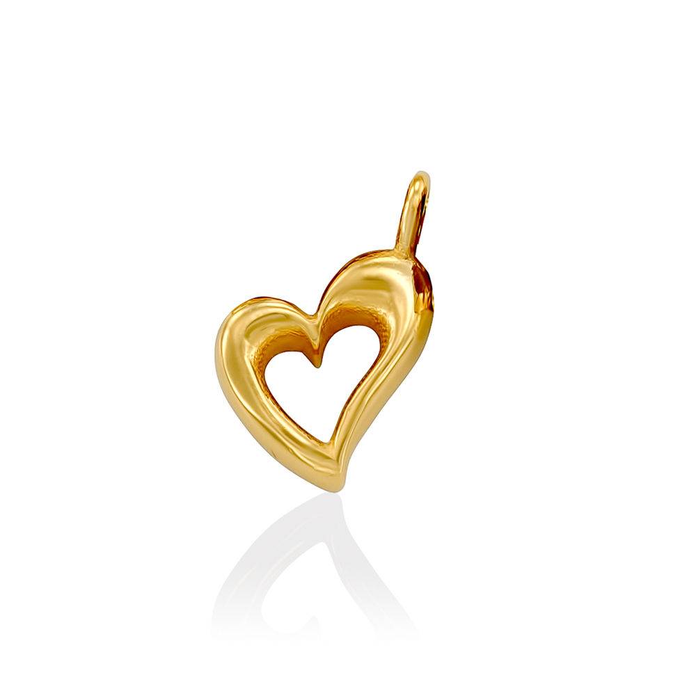 Charm coeur pour le collier Linda en Vermeil 18 carats
