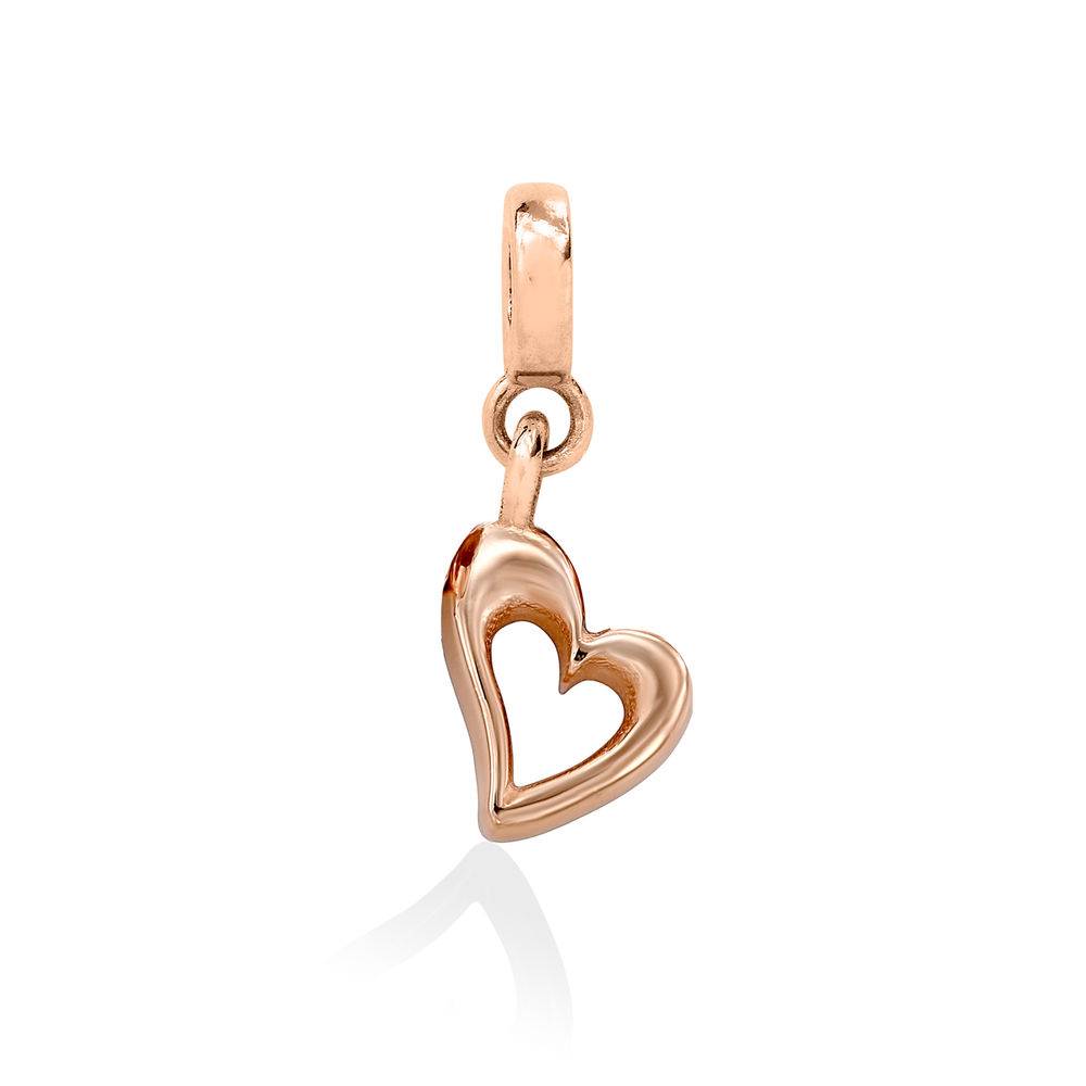 Heart Charm for Linda Bangle in 18ct Rose Gold Plating
