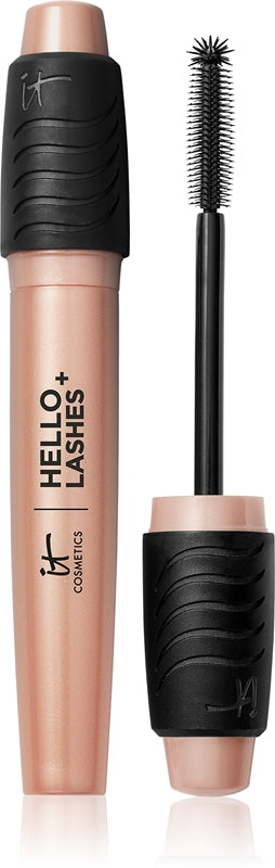 IT Cosmetics Hello Lushes+ Volumizing Mascara med Lush Volumgivende serummascara 8,5 ml