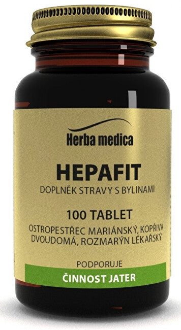 Herbamedica Hepafit 50g - Leberreinigung 100 Tabletten