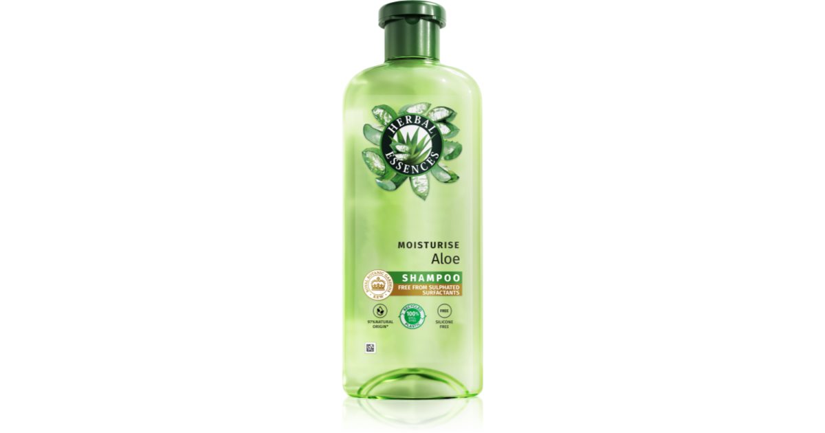 Herbal Essences Aloe Nährendes und feuchtigkeitsspendendes Shampoo 350 ml