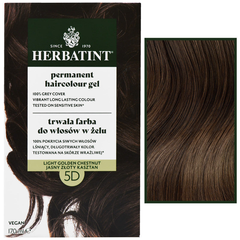 Herbatint Permanent hårfargegel 170ml 5D