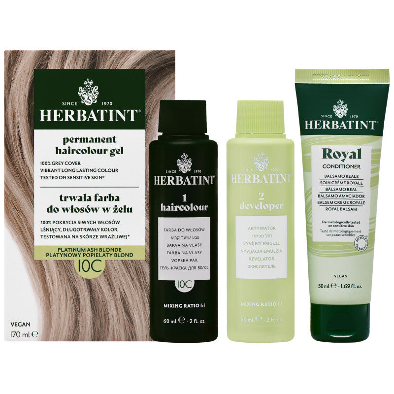 Herbatint Permanent hårfargegel 170ml 10C