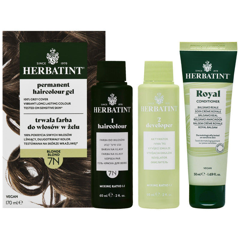 Herbatint Permanent hårfargegel 170ml 7N | Blond