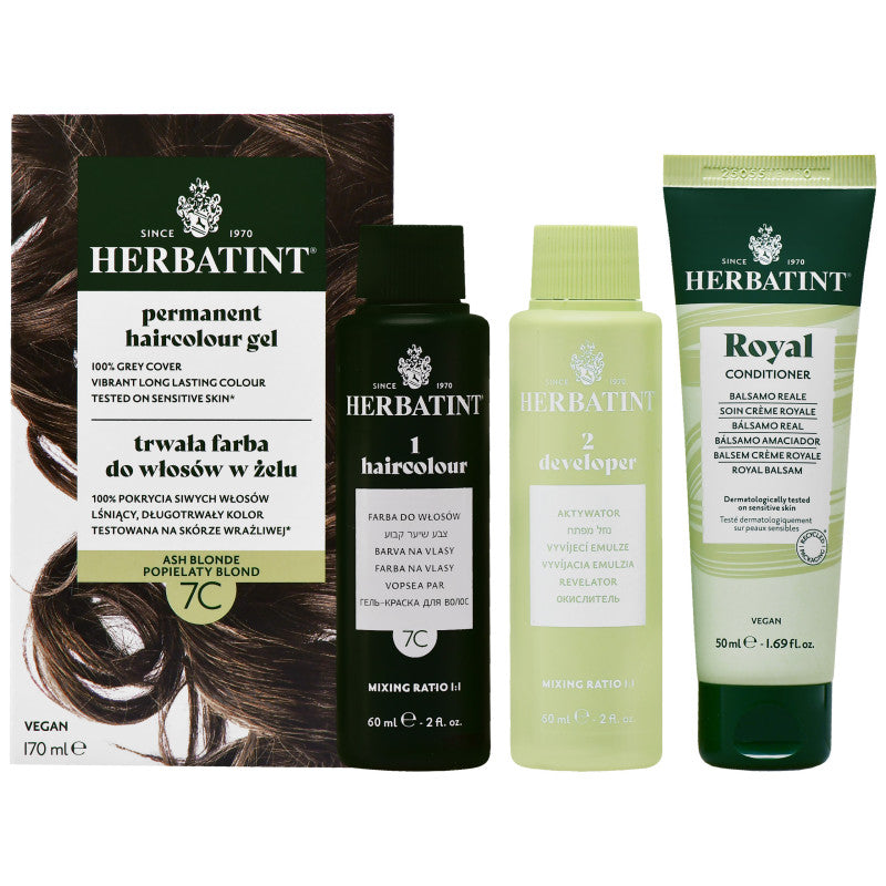 Herbatint Permanent hårfargegel 170ml 7C