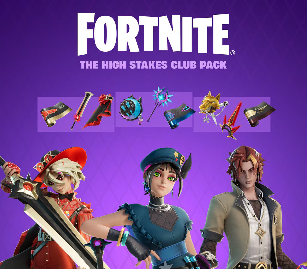 Fortnite - The High Stakes Club Pack DLC EU XBOX One - Xbox Series X|S CD Key