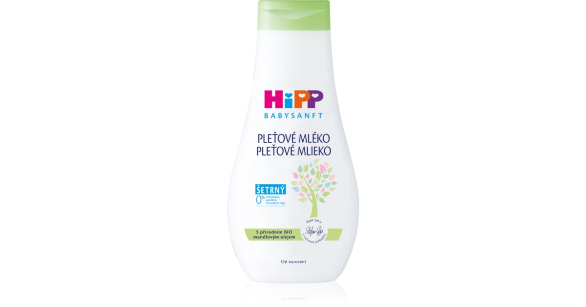 Hipp Babysanft Sensitive Mleczko do twarzy dla niemowląt 350 ml