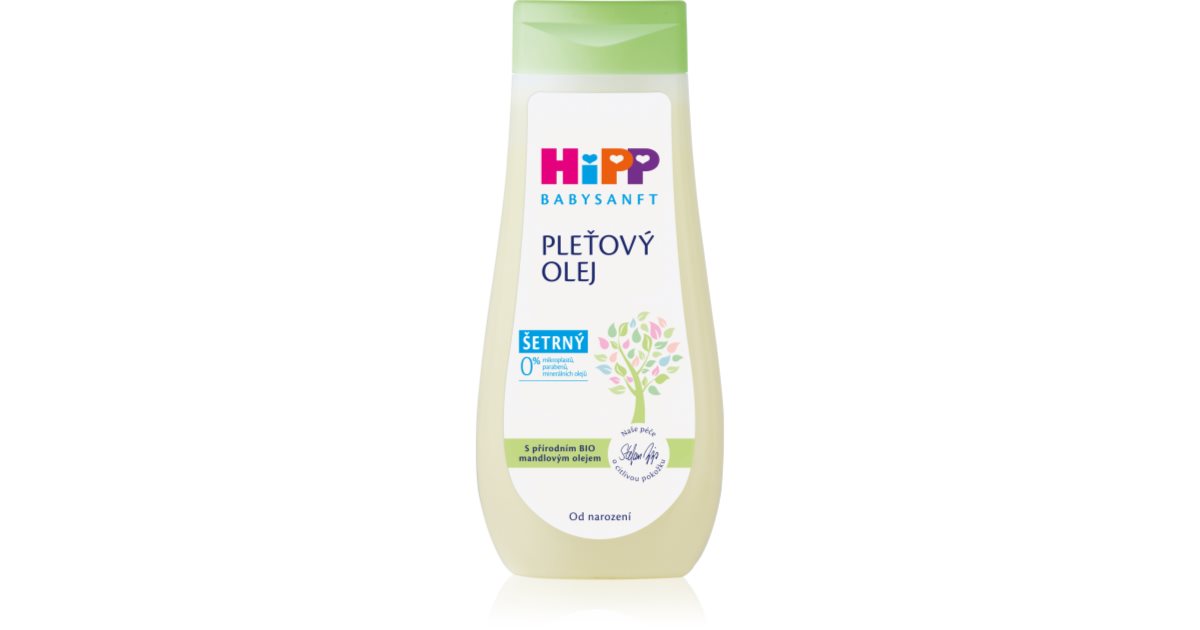 Hipp Huile visage bébé Babysanft Sensitive 200 ml