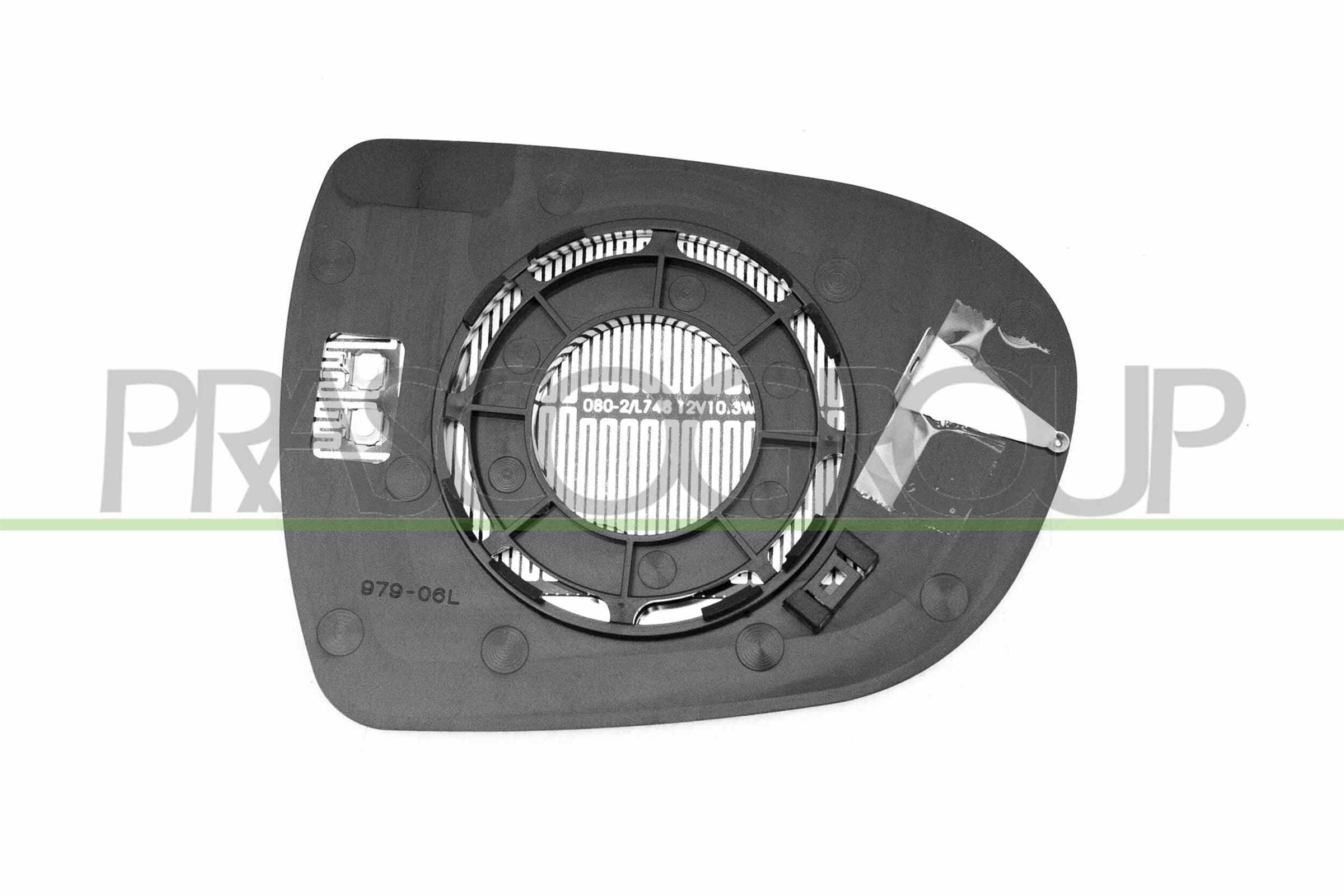 Mirror Glass, exterior mirror PRASCO HN4007514
