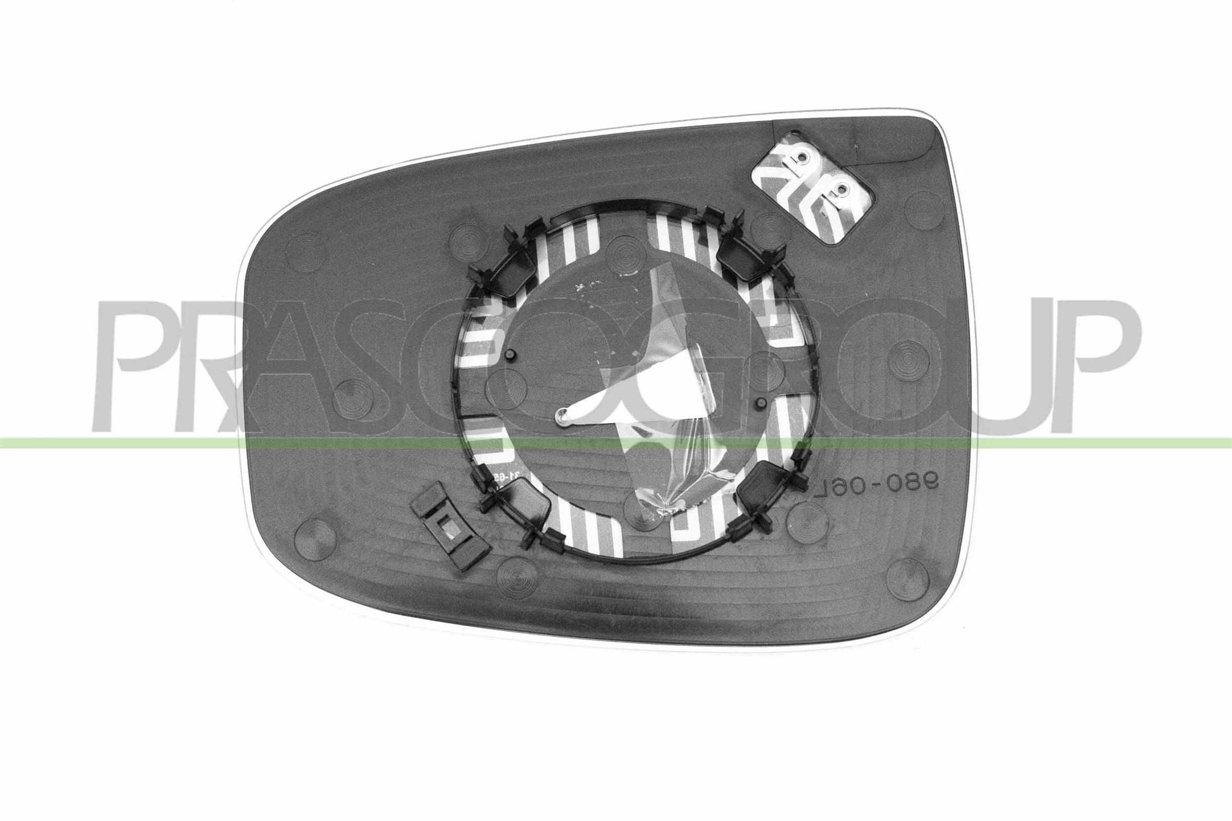 Mirror Glass, exterior mirror PRASCO HN4207513