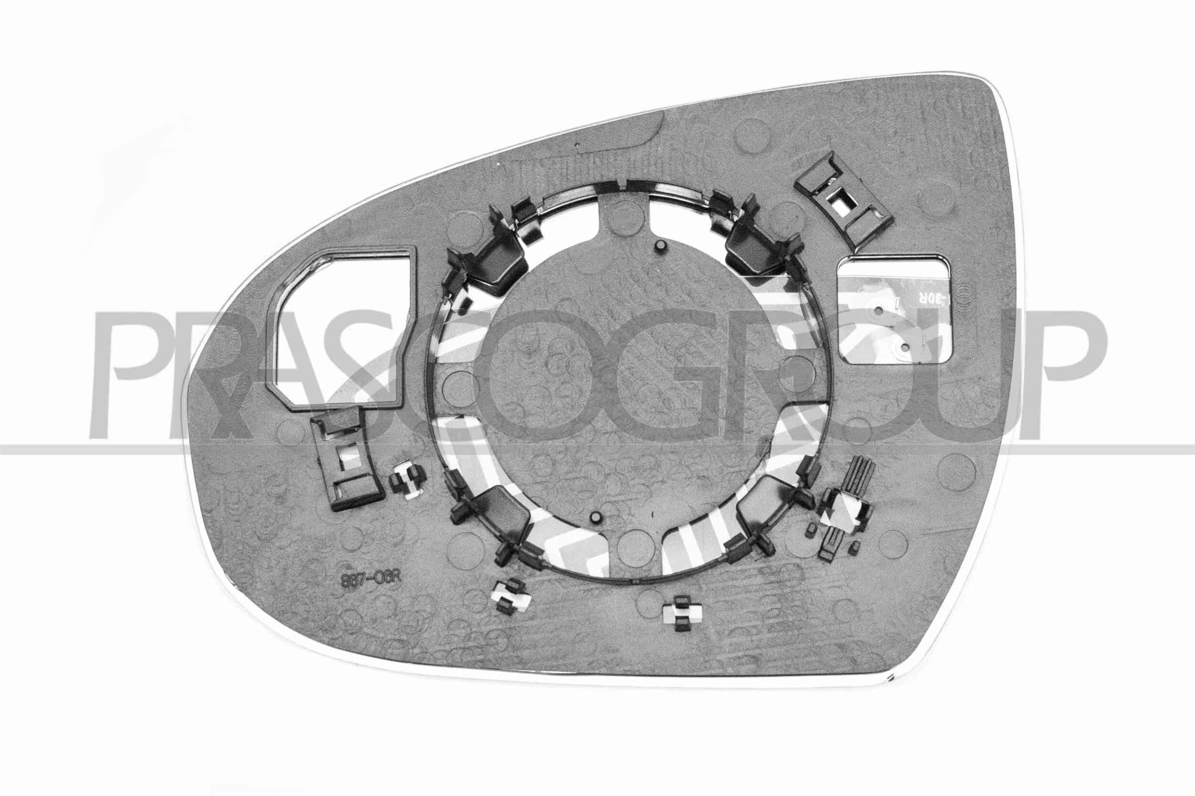 Mirror Glass, exterior mirror PRASCO HN8067503