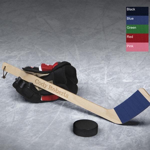 Personalized Hat Trick Mini Hockey Stick