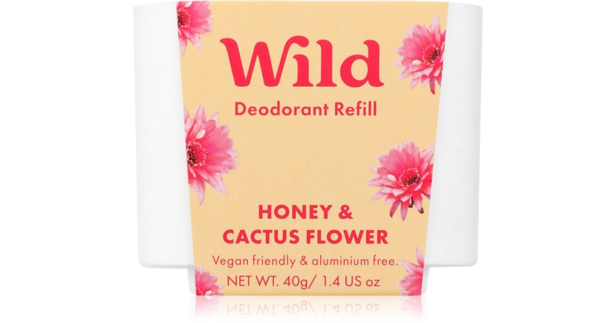 Wild Honung & Kaktusblomma fast deodorant refill 40 g