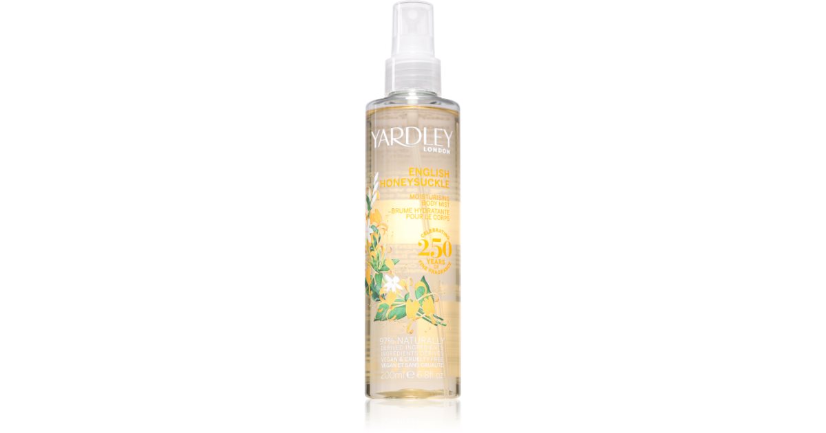 Yardley Honey Suckle Moisturizing Body Spray for Women 200ml