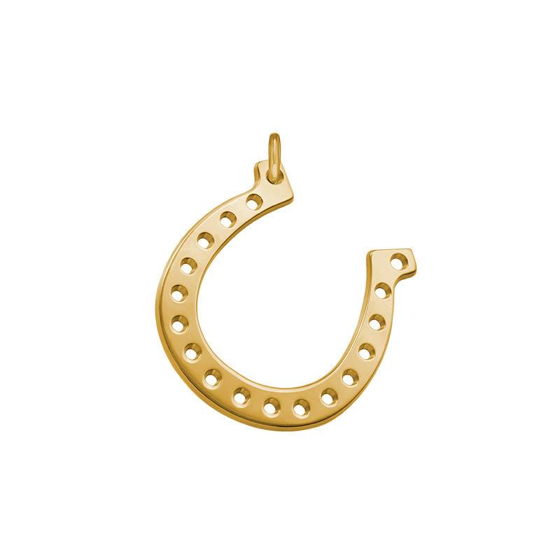Horseshoe Charm - Gold Plated