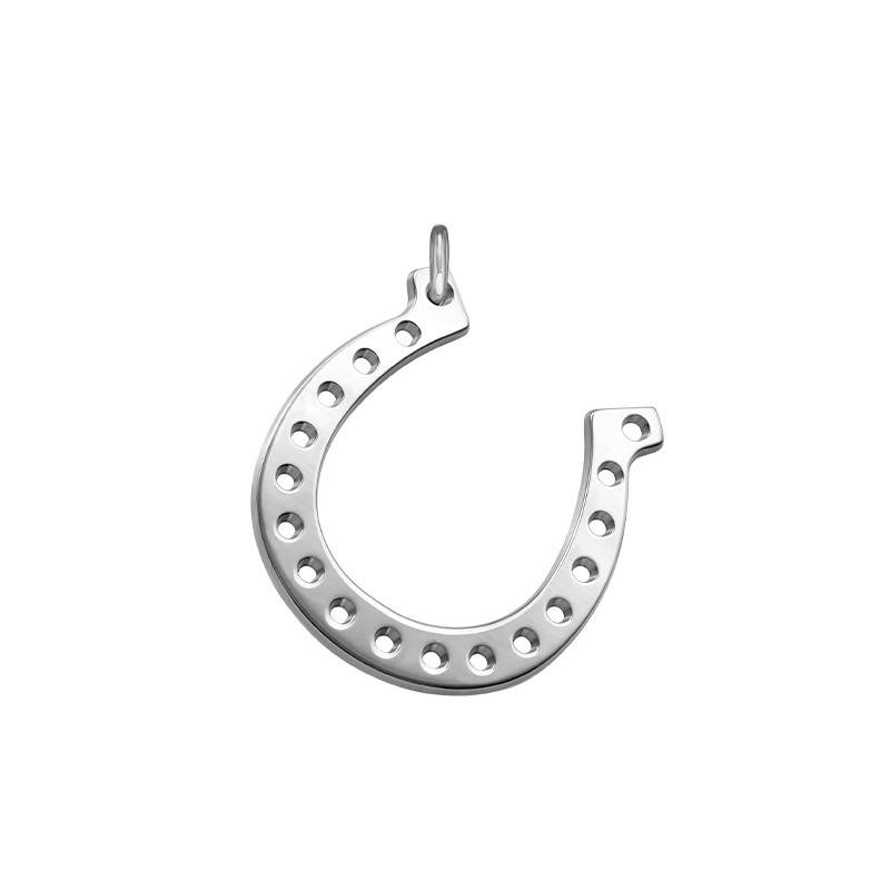 Horseshoe Charm - Silver
