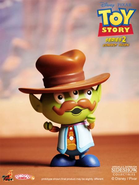 Toy Story Cowboy Alien S Series 2 Cosbaby Vinyl Figure By Hot Toys